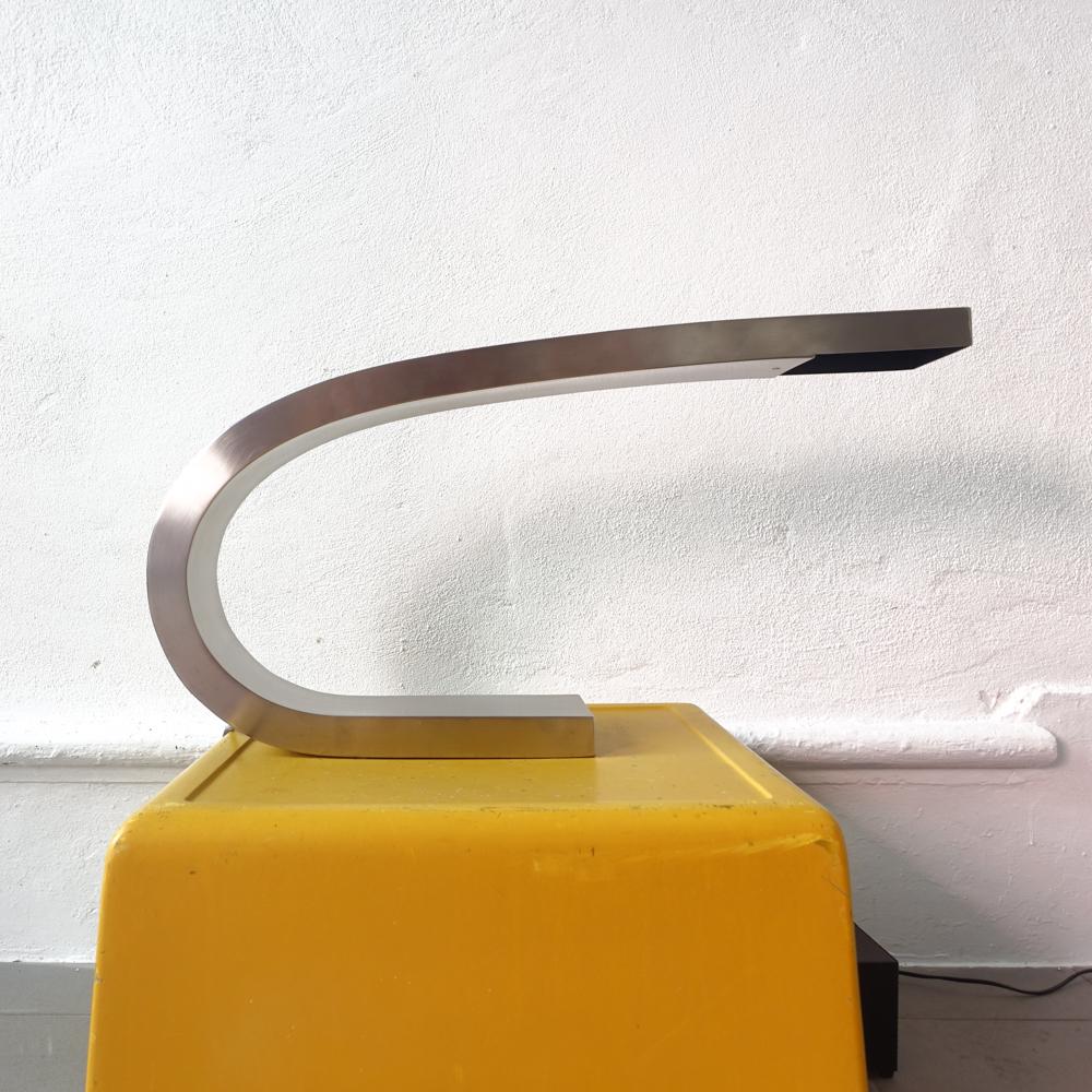 Metal Carpyen Table Lamp by Carlos M. Serra, 1970's For Sale