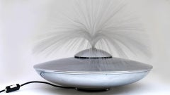 Carrara Italy Space Age Big Optical Fiber Lamp Years '70 Design