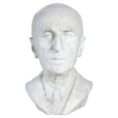 Carrara Marble Bust of an Elder