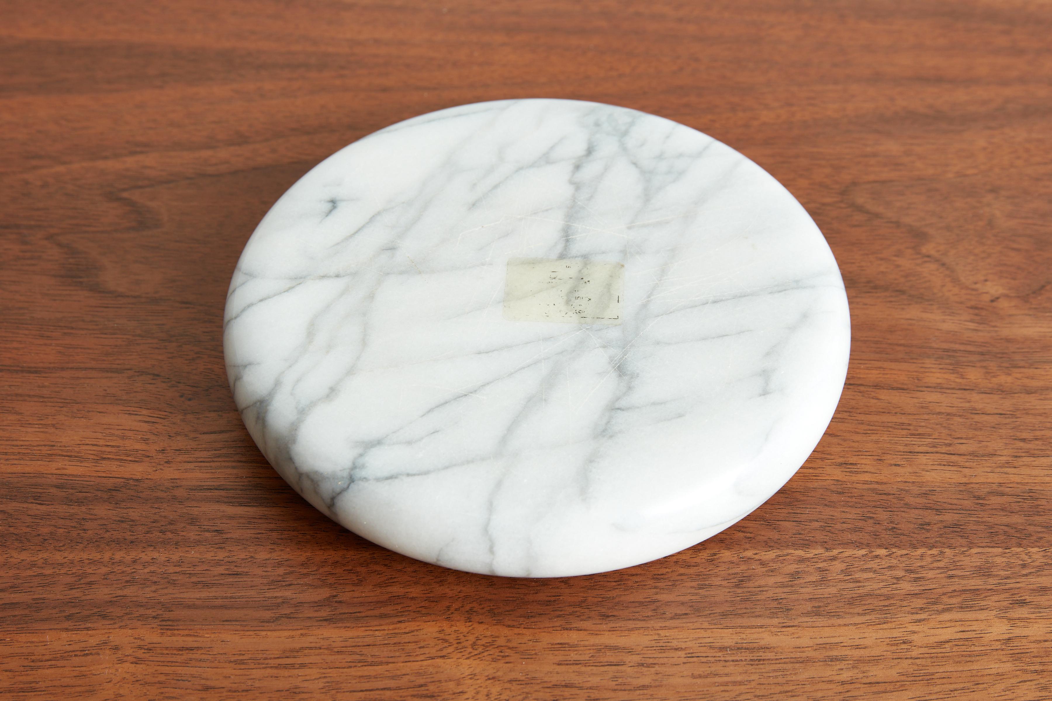 Carrara Marble Catchall For Sale 3