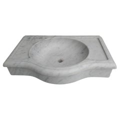 Carrara Marble Classic Sink Basin
