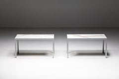 Table console en marbre de Carrare de Philippe Starck, France, années 1990