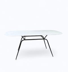 Mid Century Marble Dining Table, attributed to Ico Parisi, Italy c 1950's