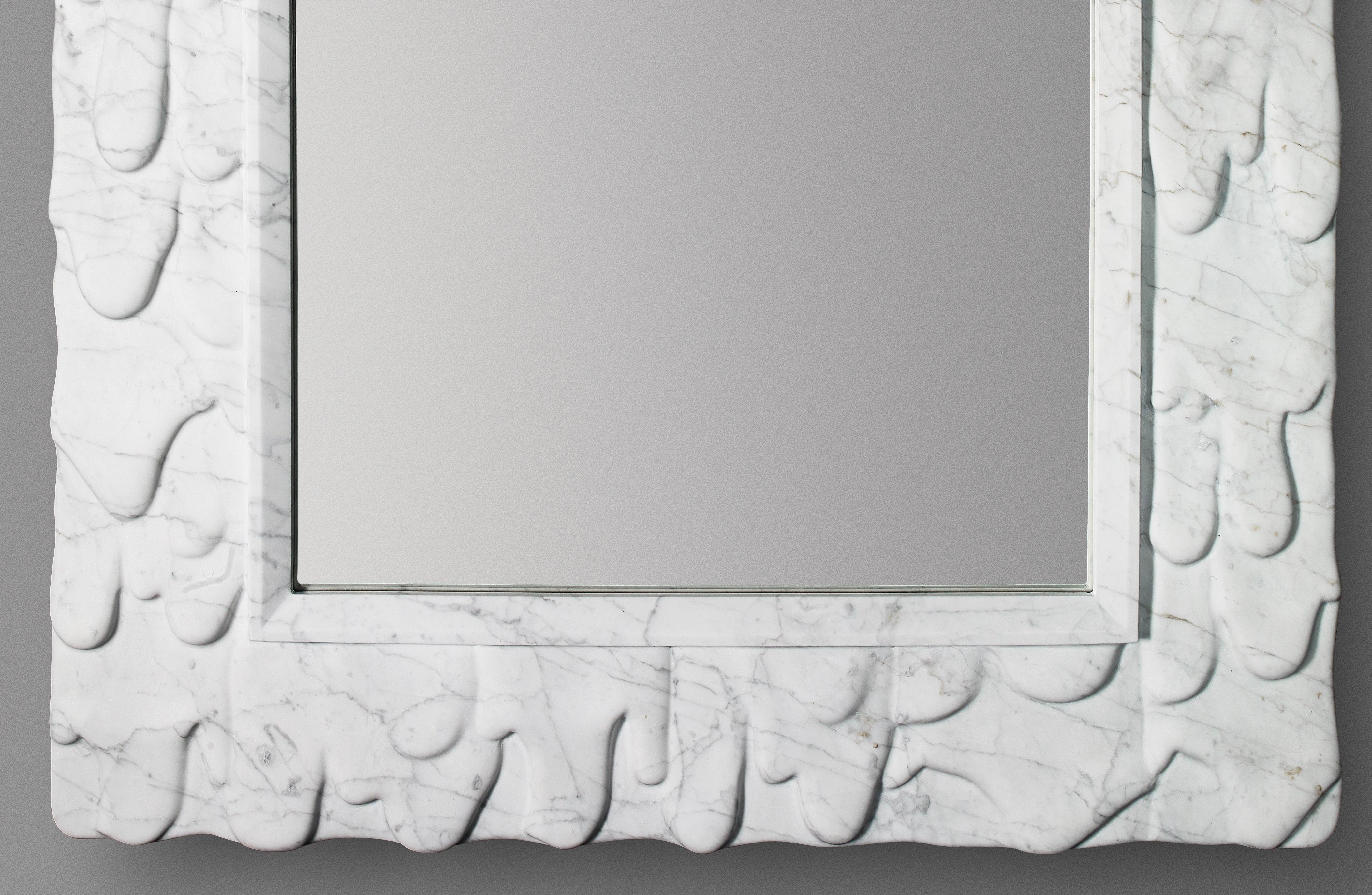 italien Miroir sculptural Evoluzione d'Atelier Terrai en vente