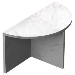 Carrara Marble "Fifty Circle" Coffee Table, Sebastian Scherer