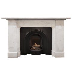 Carrara Marble Fireplace Mantel