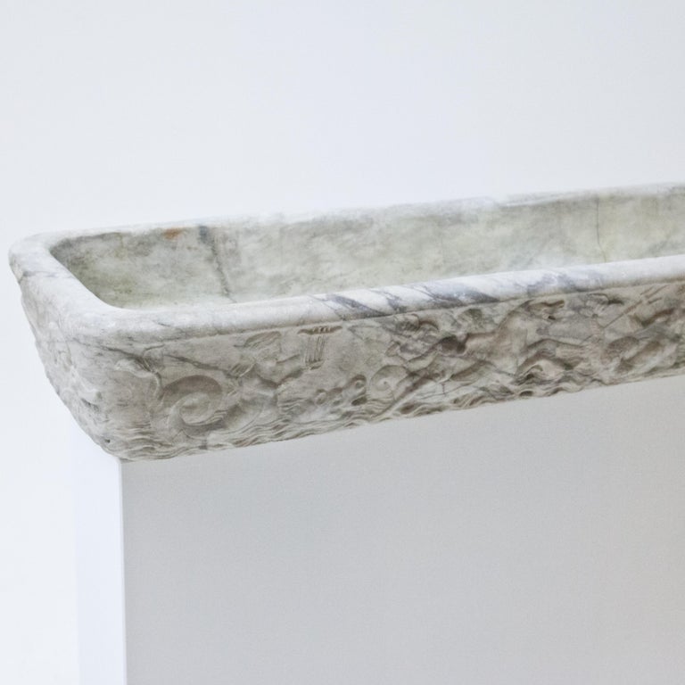 CarraraMarble Fountain Basin, Italy, circa 16001620 at 1stDibs