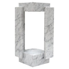 Lampada in marmo di Carrara Marmo italiano di lusso lavorato in Spagna Design/One da collezione