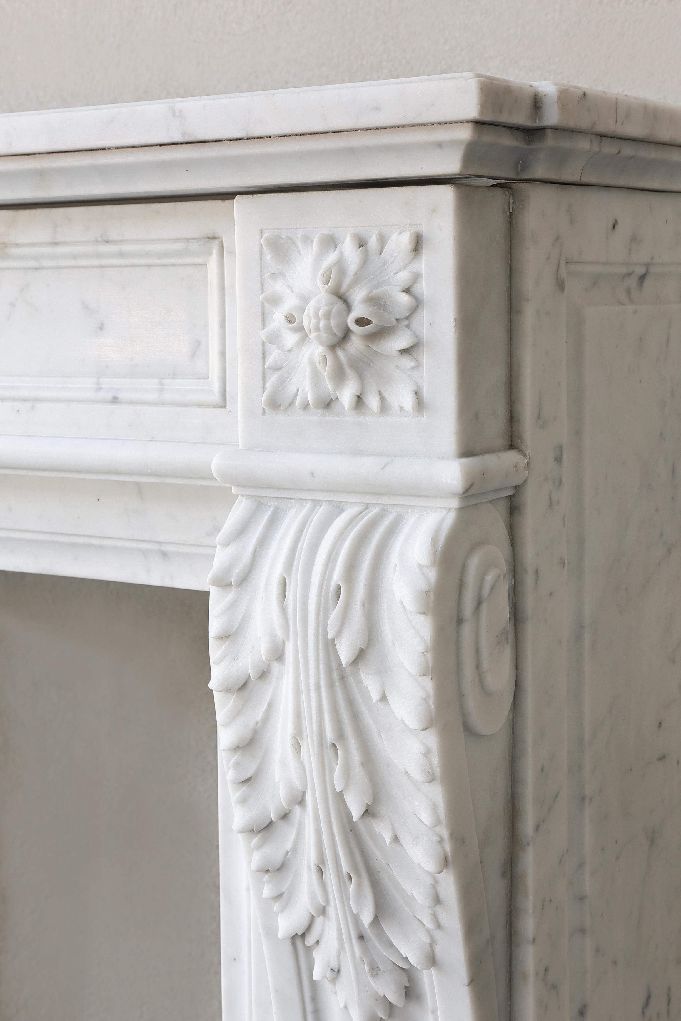 Antique Marble Chimneypiece 2