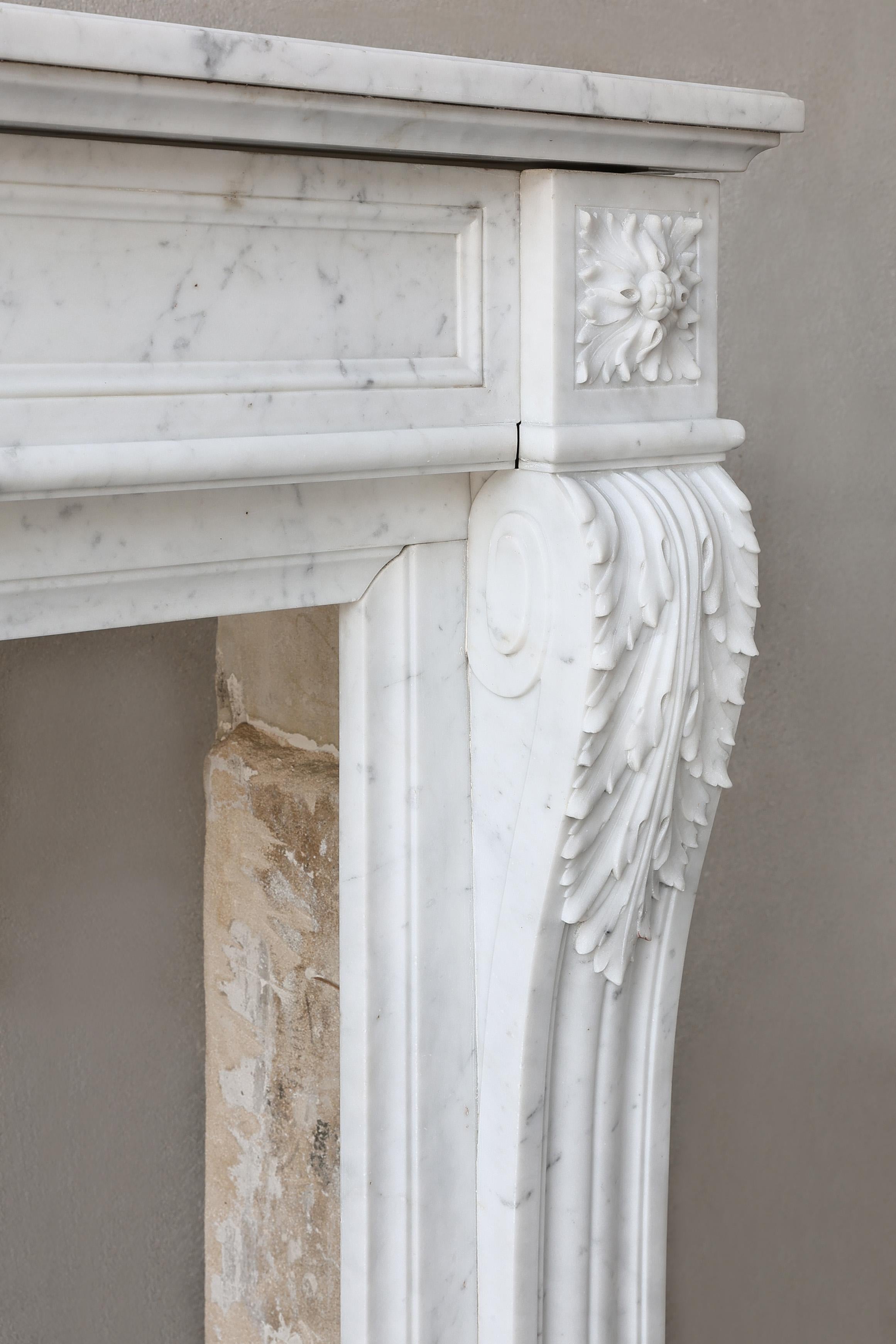 Antique Marble Chimneypiece 3