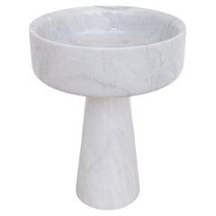 Carrara Marble Planter by Angelo Mangiarotti, Italy, C.1970