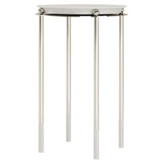 Carrara Marble Saturno Side Table by Andrea Bonini