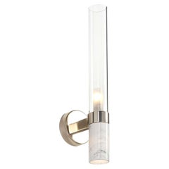 Carrara Marble Sconce by Il Paralume Marina