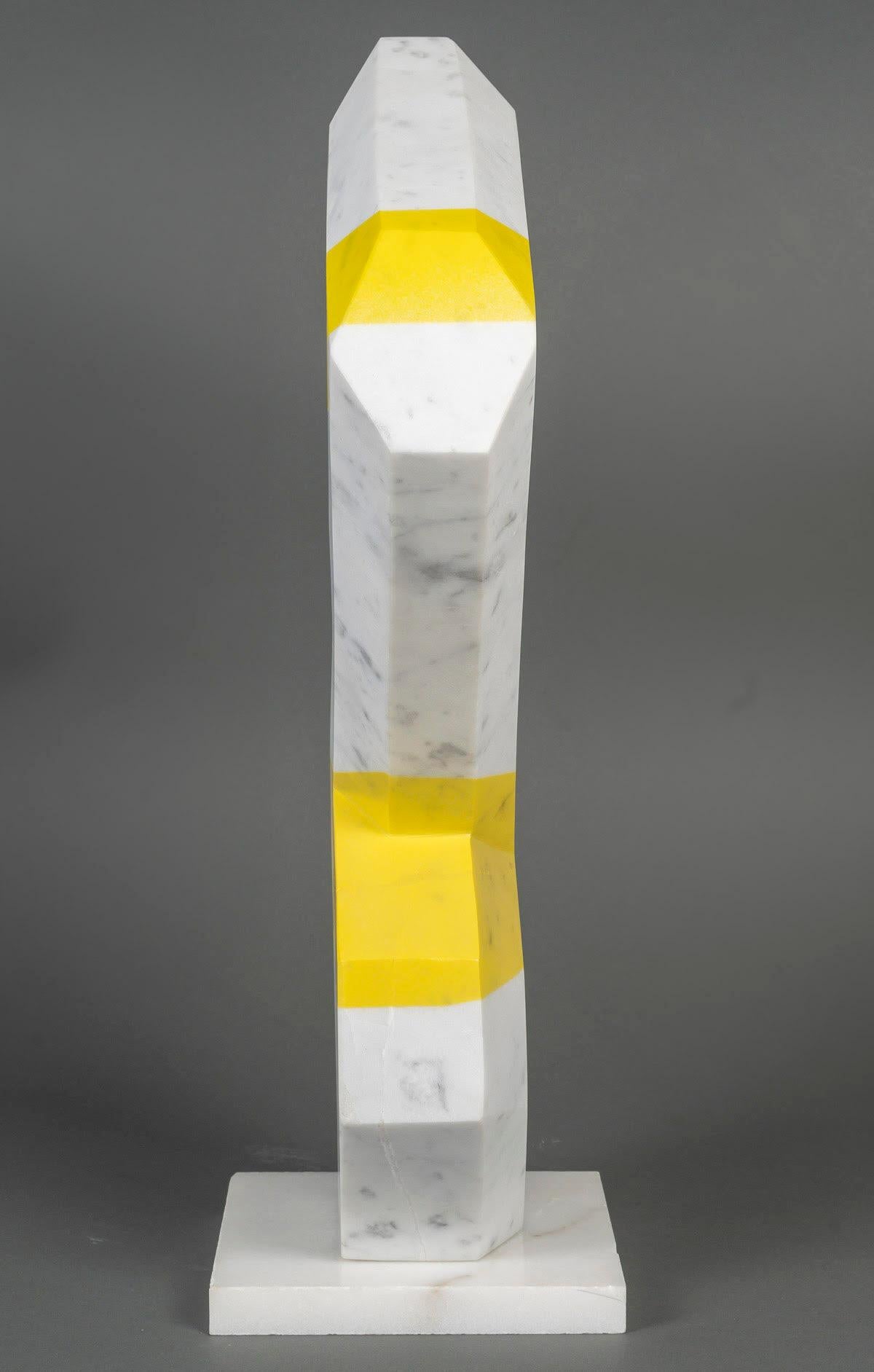Scultura in marmo di Carrara di François Fernandez, noto come SAVY, firmata. in vendita 2