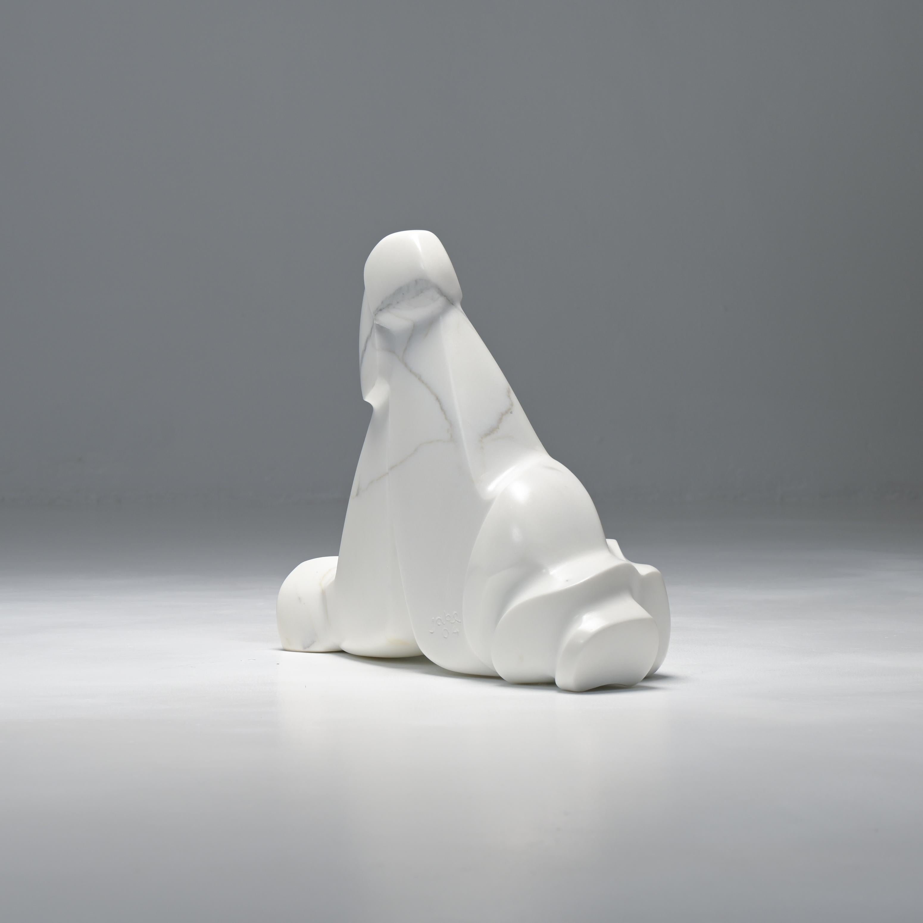 Carrara Marble Sculpture by Jan Keustermans For Sale 3