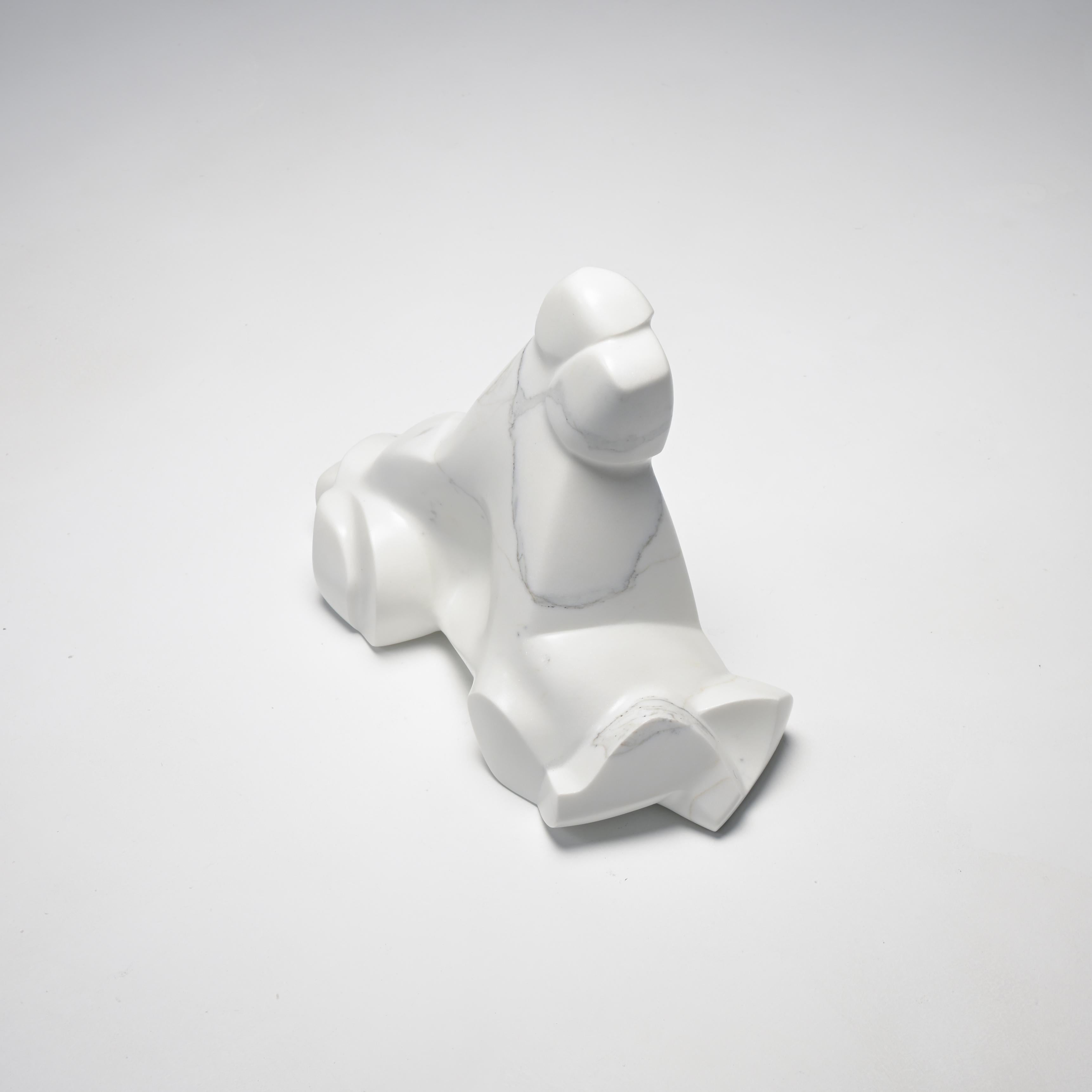 Carrara Marble Sculpture by Jan Keustermans For Sale 8