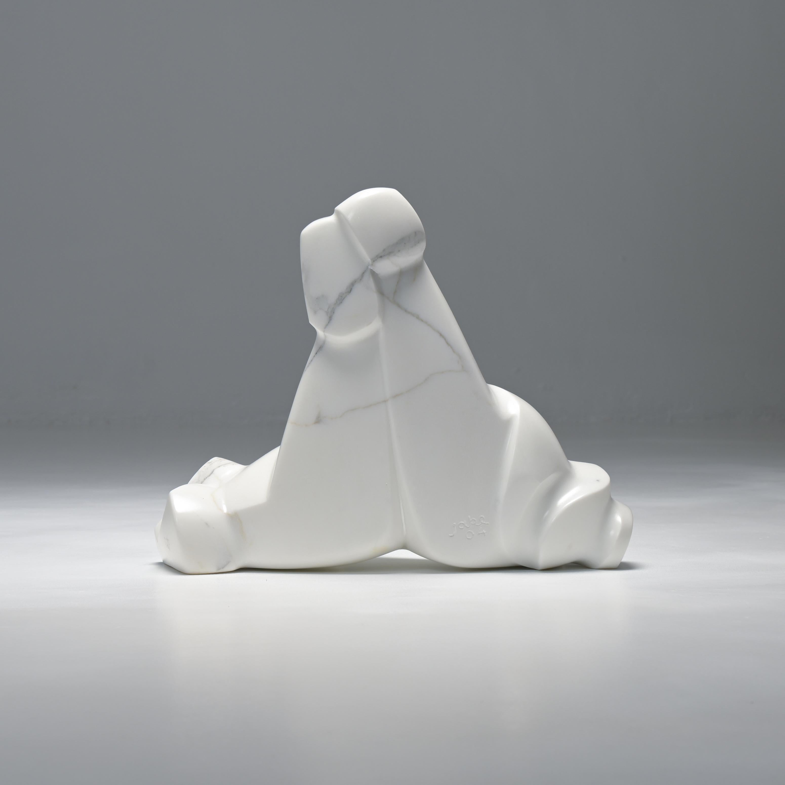 Carrara Marble Sculpture by Jan Keustermans For Sale 2