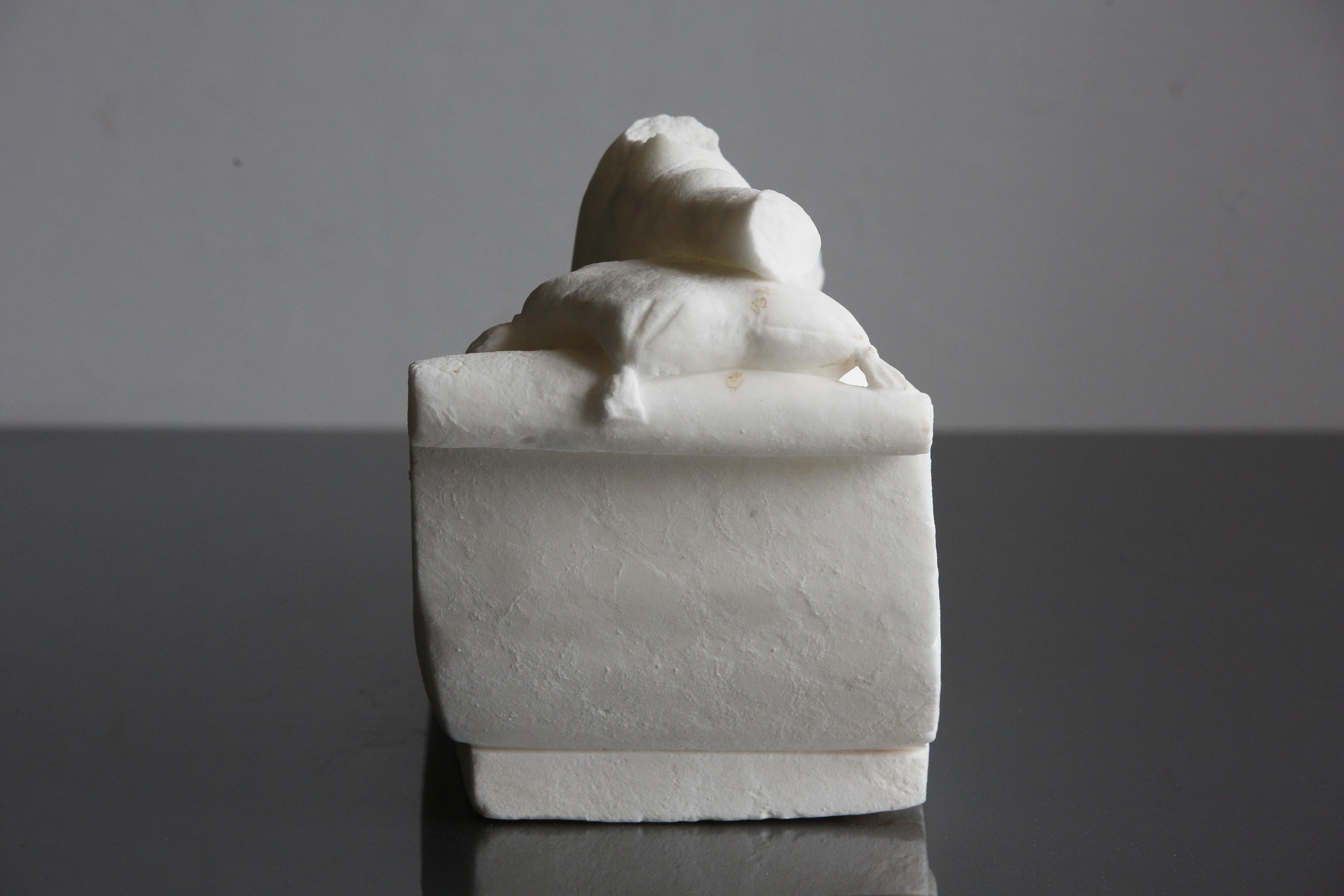 Marbre Sculpture en marbre de Carrare Pauline Bonaparte Venus Victrix Antonio Canova en vente