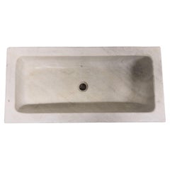 Carrara Marble Sink Basin