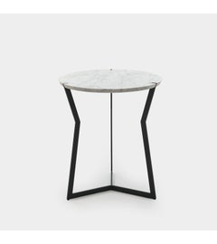 Carrara Marble Star Side Table by Olivier Gagnère