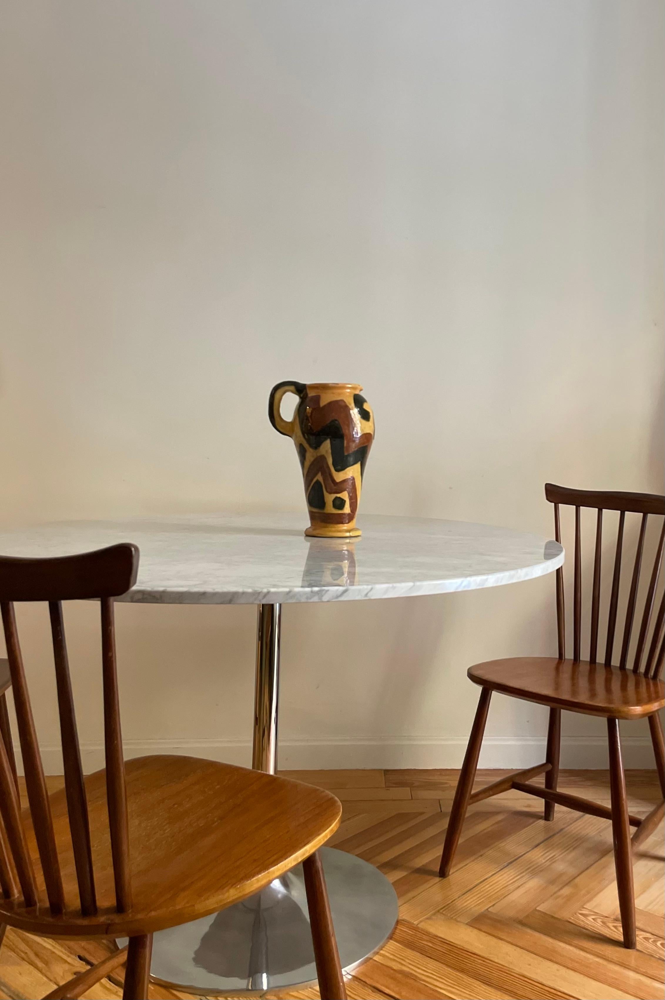 Table en marbre de Carrare en vente 8
