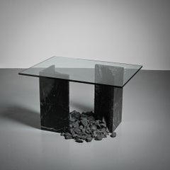 Table à manger « Carrara Quarry » par James Wines pour Casigliani, Italie, 1989