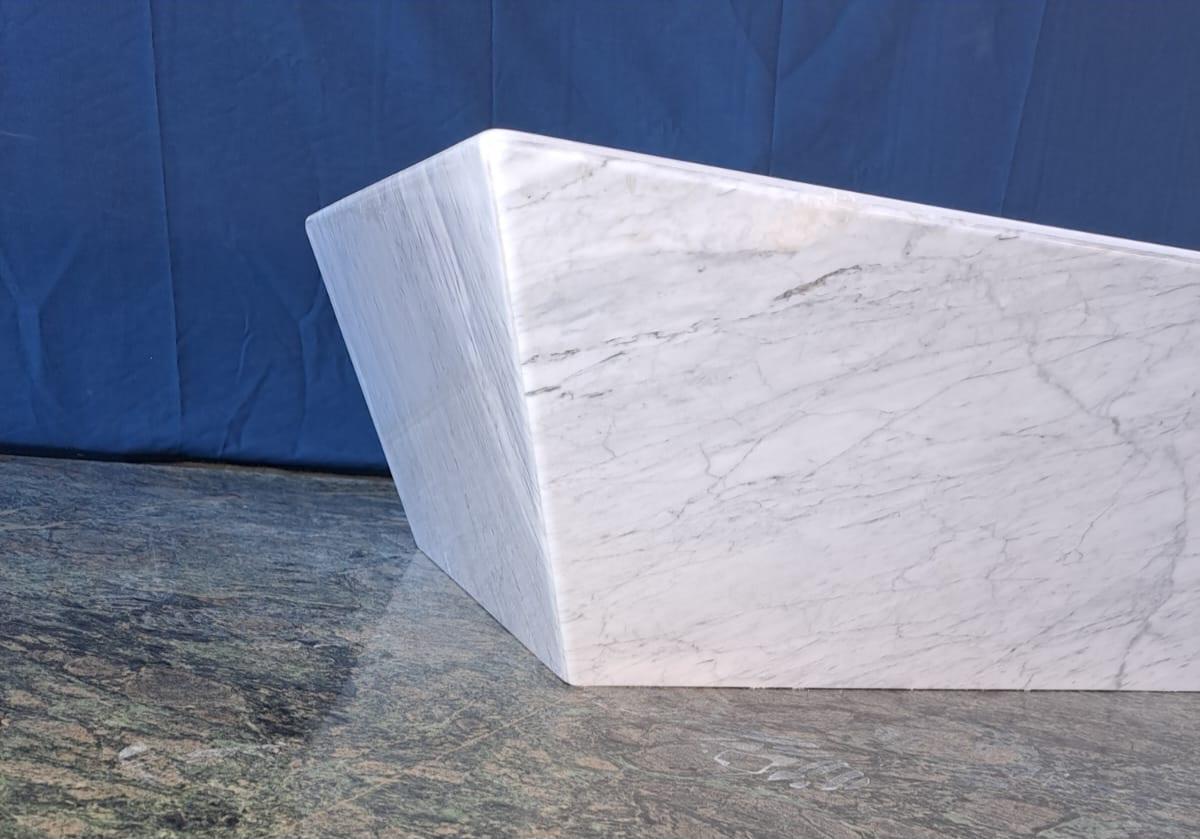 XXIe siècle et contemporain Table basse Grande Carrara en vente