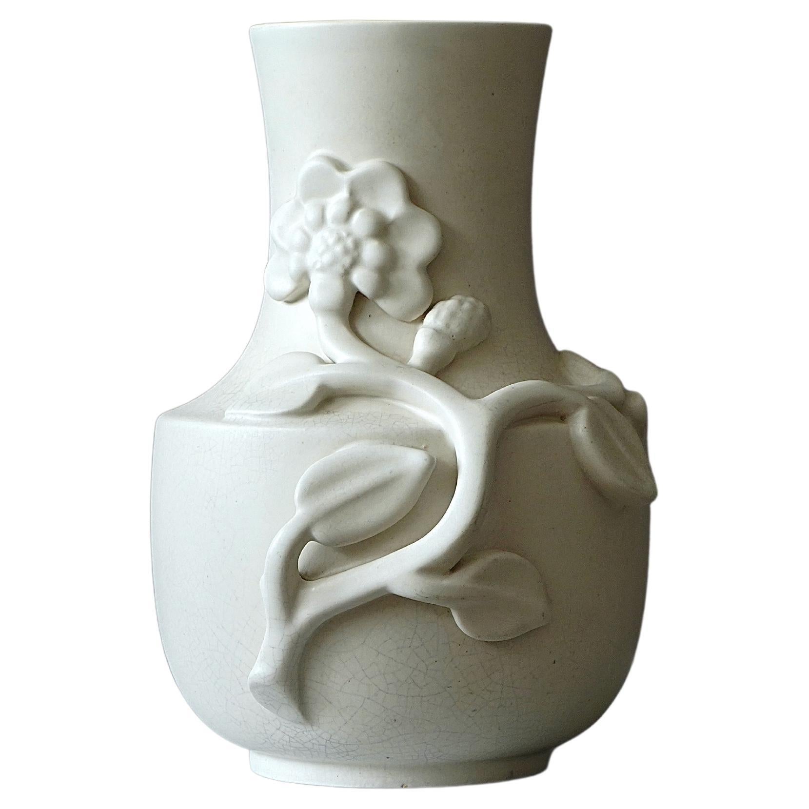 Vase 'Carrara' von Wilhelm Kåge für Gustavsberg, Schweden, 1930er Jahre