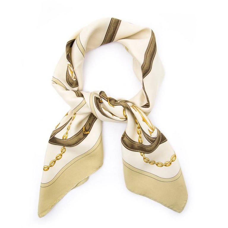 Carré Les Must De Cartier Scarf Olive Green For Sale at 1stDibs ...