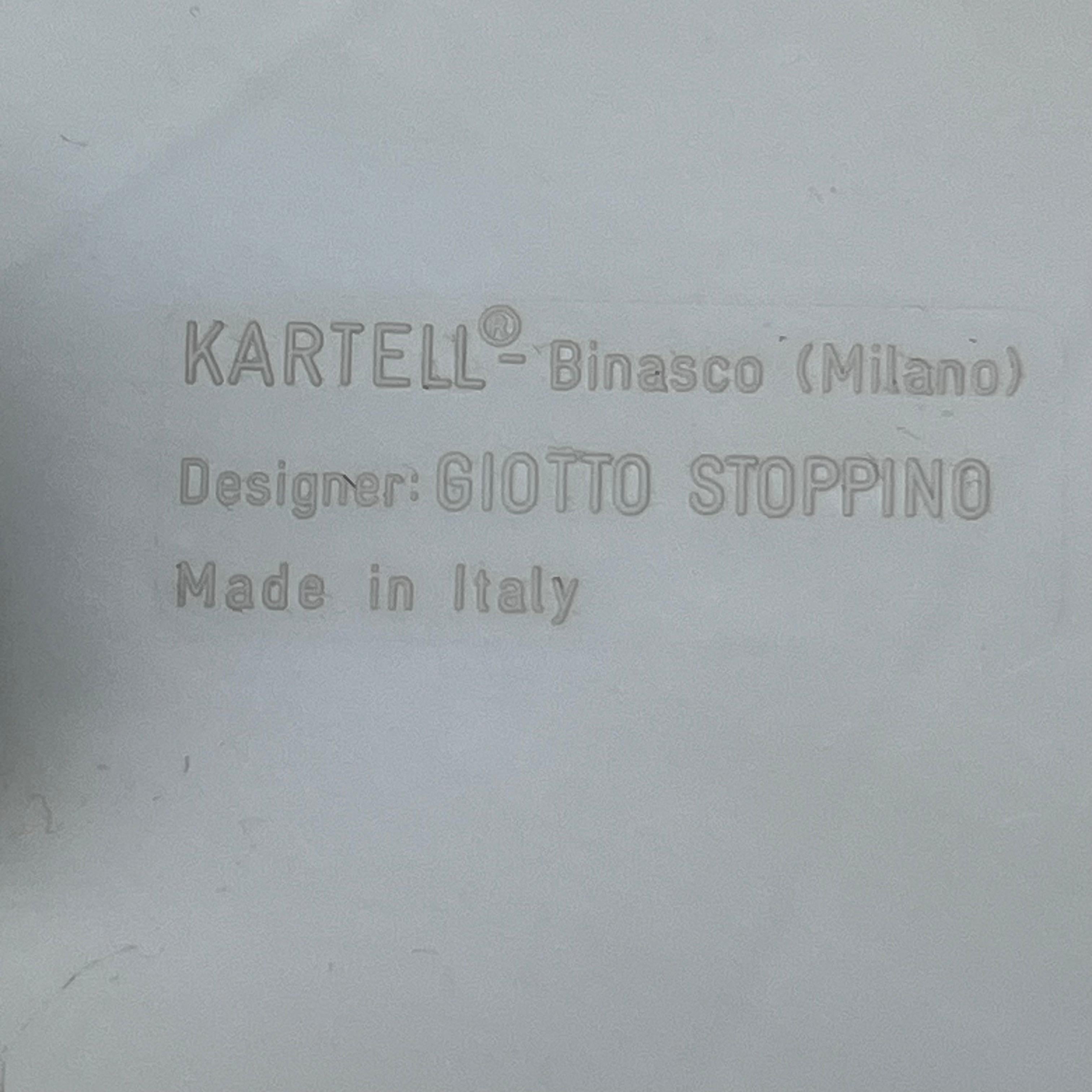 Chariot de bar en plastique par Giotto Stoppino pour Kartell - Italie - années 1970 en vente 1