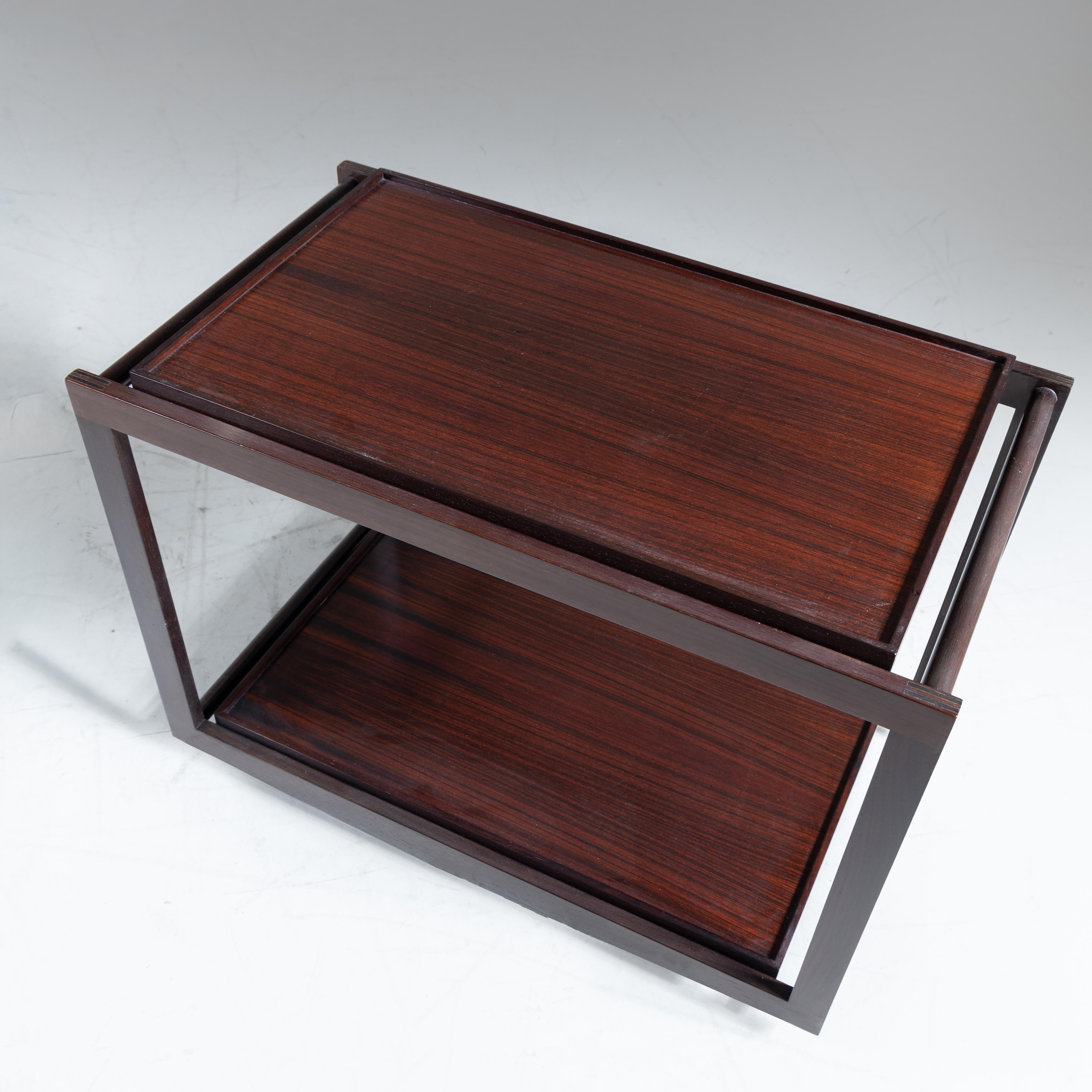 Chariot en bois, Gianfranco Frattini, Cassina Bon état - En vente à Milano, Lombardia