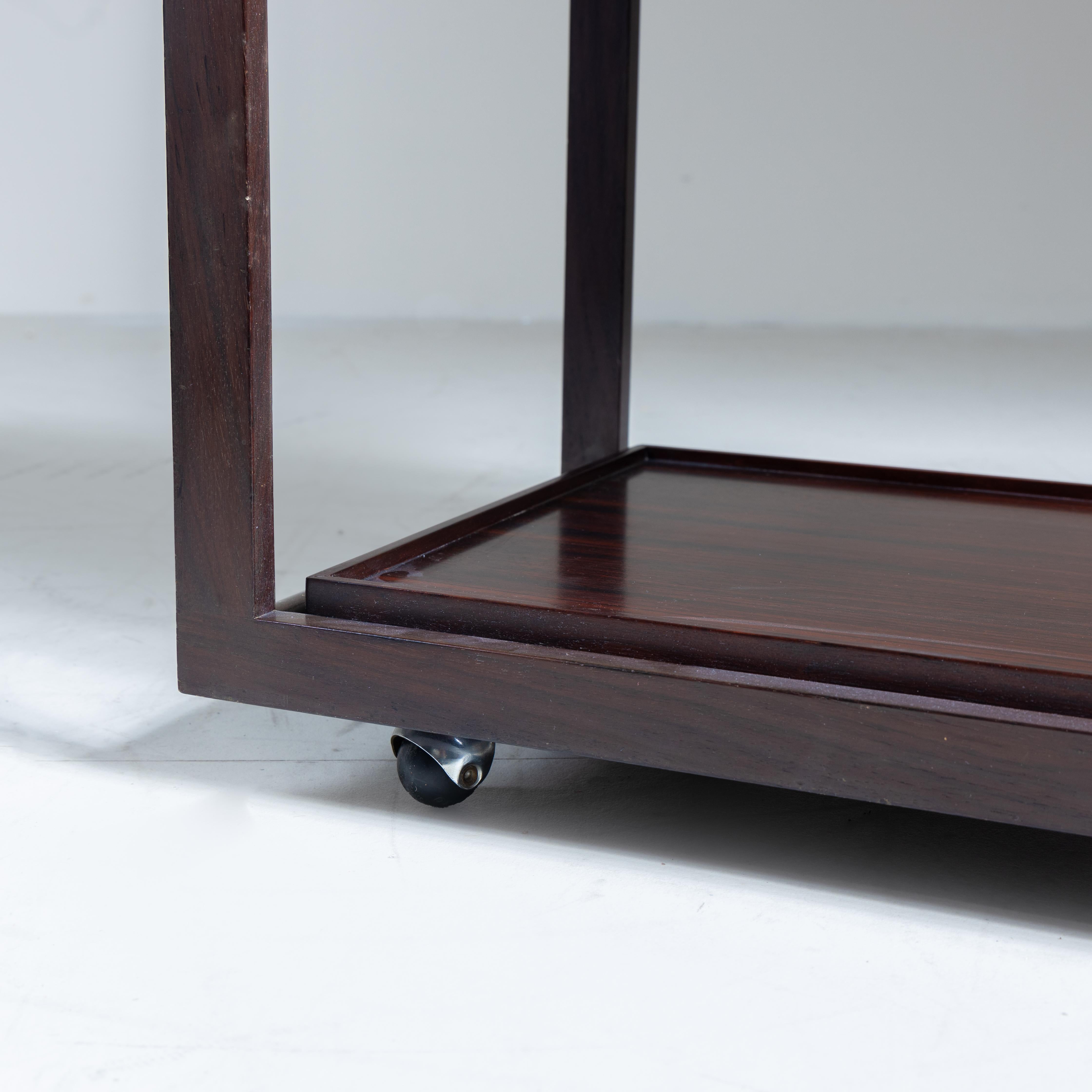 Bois Chariot en bois, Gianfranco Frattini, Cassina en vente