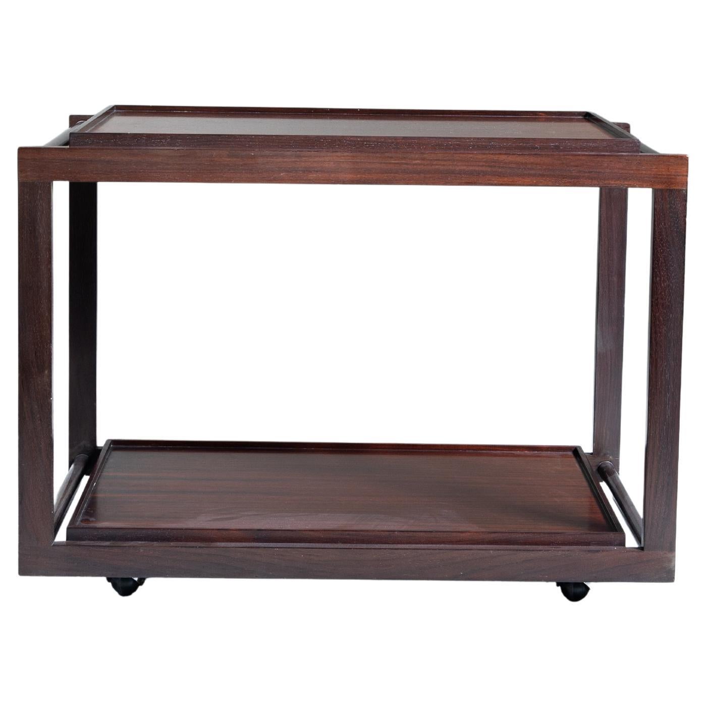 Chariot en bois, Gianfranco Frattini, Cassina en vente