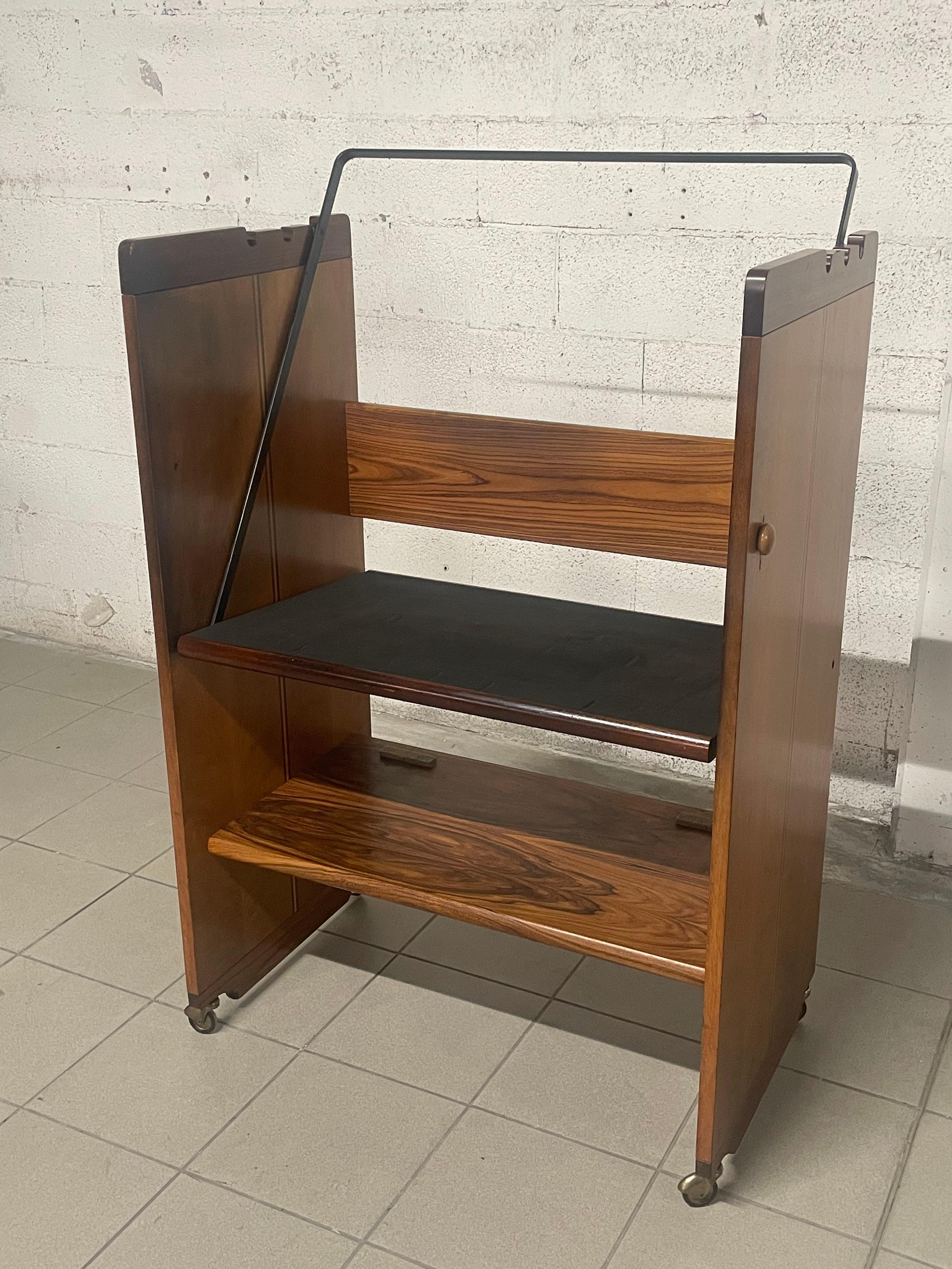 TV-Wagen aus den 1970er Jahren von Bernini (Moderne der Mitte des Jahrhunderts) im Angebot