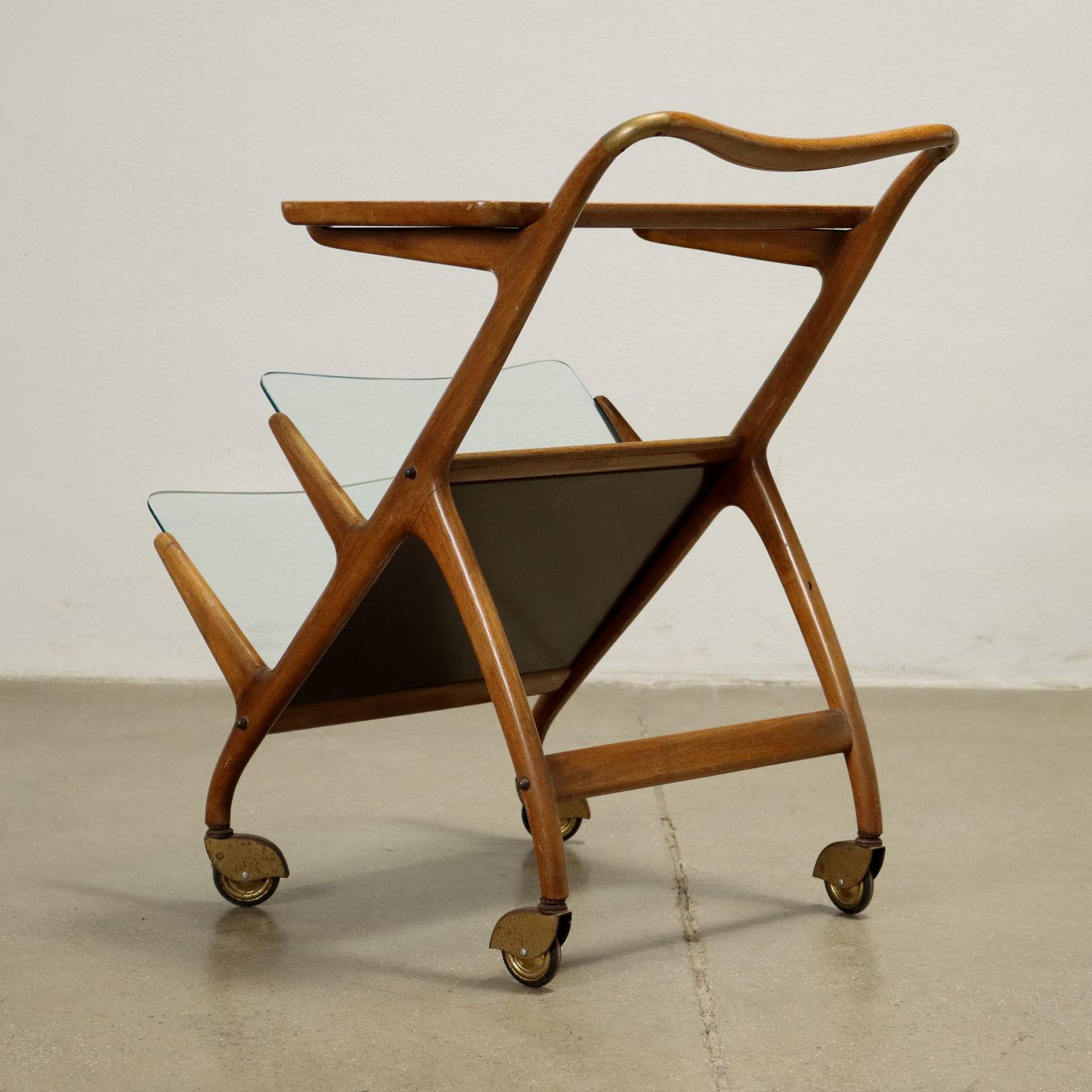 Mid-20th Century 1950s trolley model 65 Ico Parisi for Angelo de Baggis For Sale