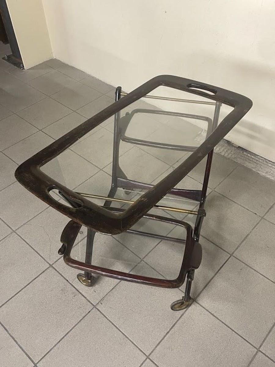 Carrello bar anni '50 design di Cesare Lacca in vendita 3
