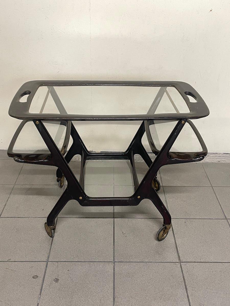 Carrello bar anni '50 design di Cesare Lacca in vendita 6