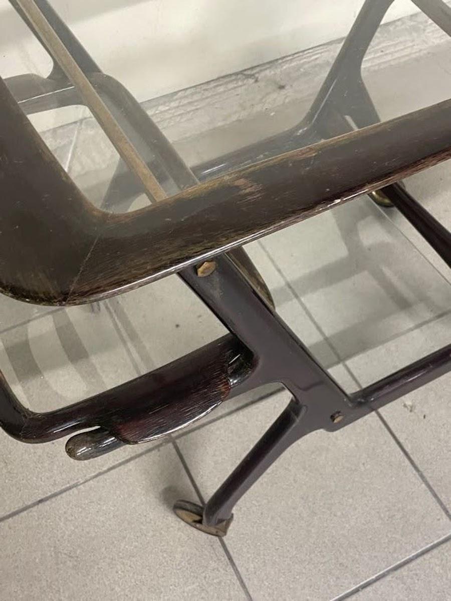 Carrello bar anni '50 design di Cesare Lacca in vendita 8
