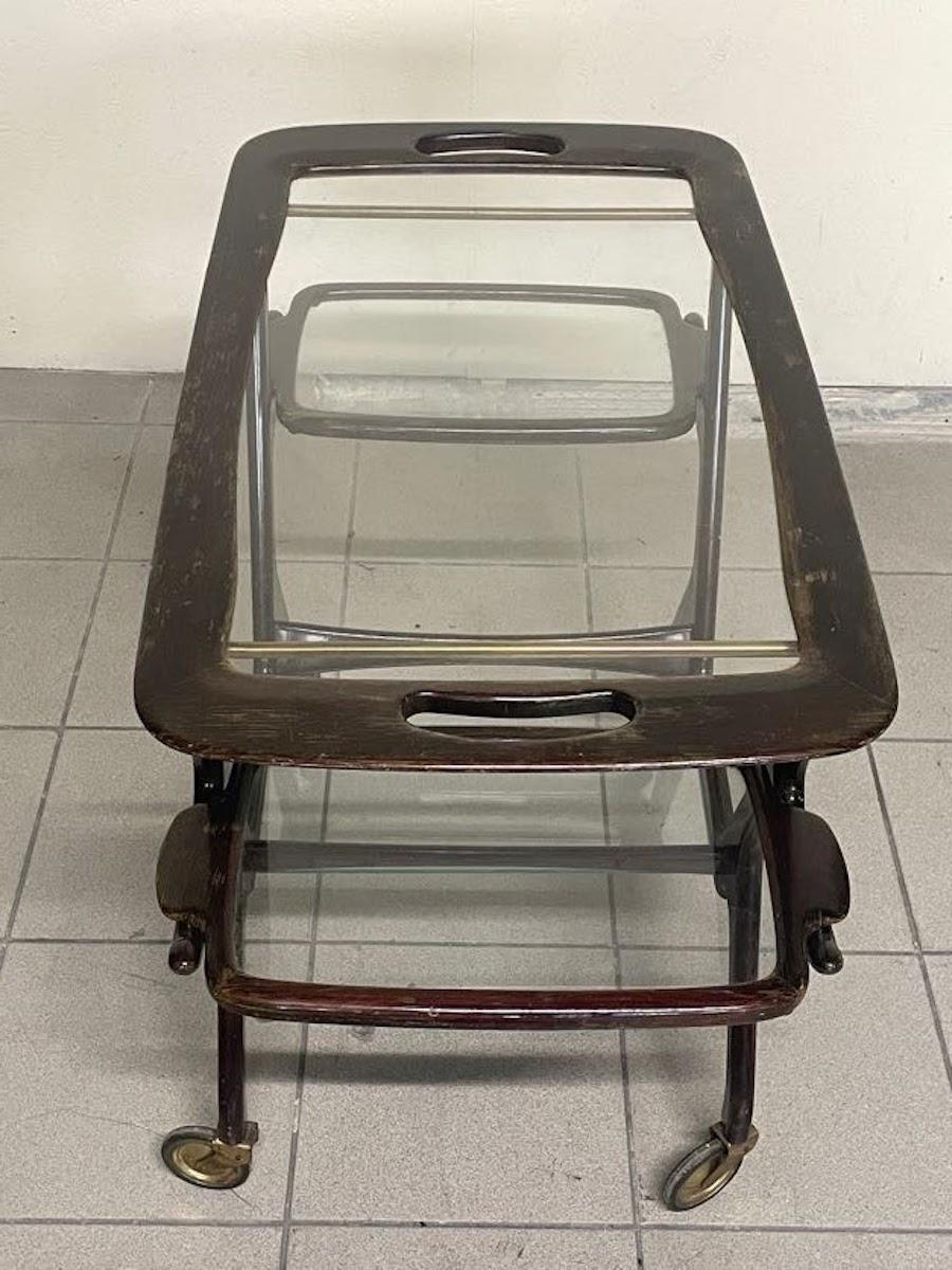Carrello bar anni '50 design di Cesare Lacca In condizioni buone in vendita a SAN PIETRO MOSEZZO, NO