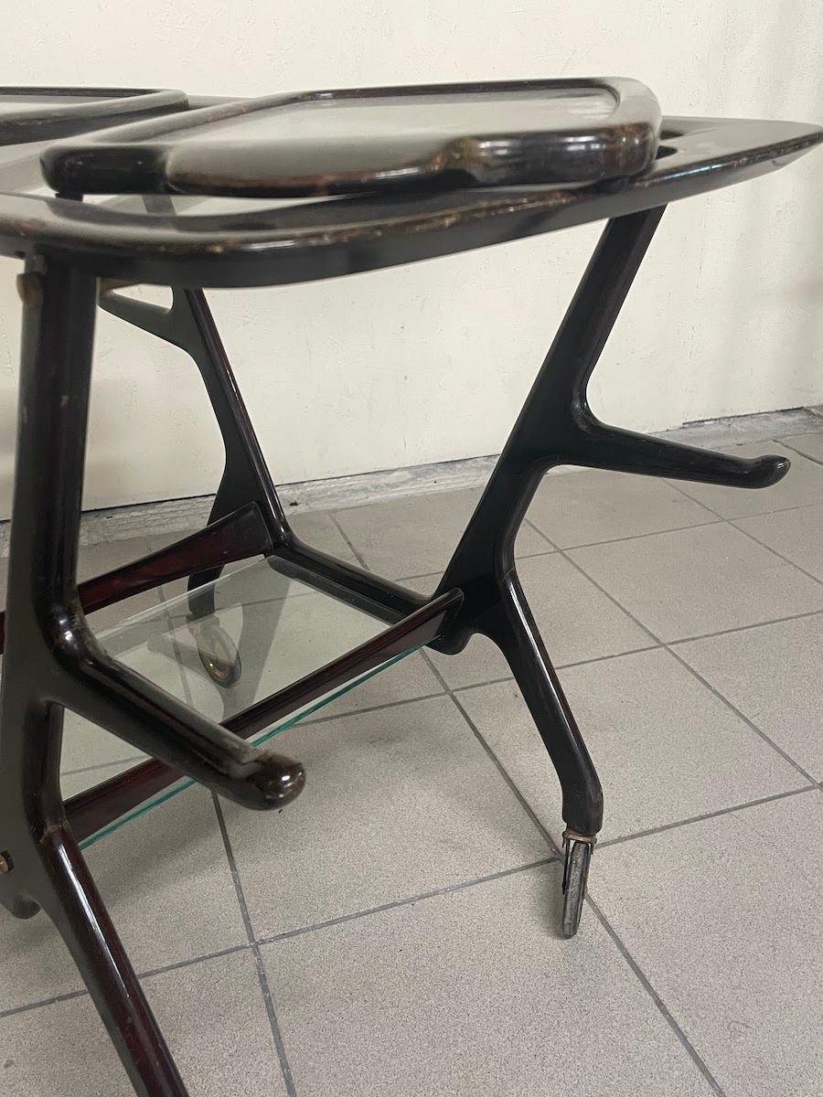 Carrello bar anni '50 design di Cesare Lacca in vendita 2