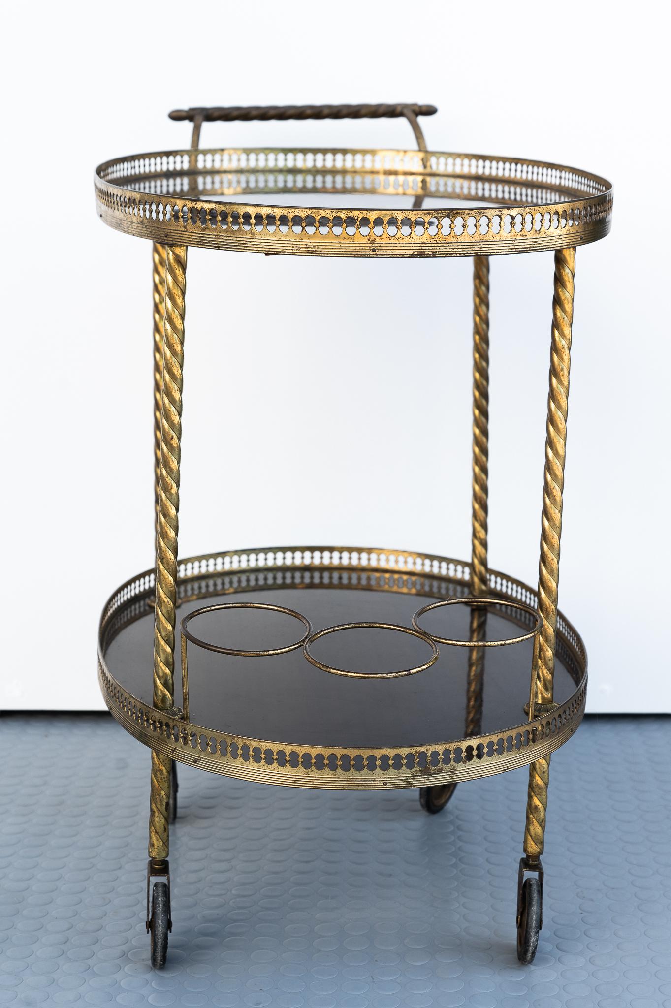 Mid-Century Modern Bar cart, 1960s For Sale