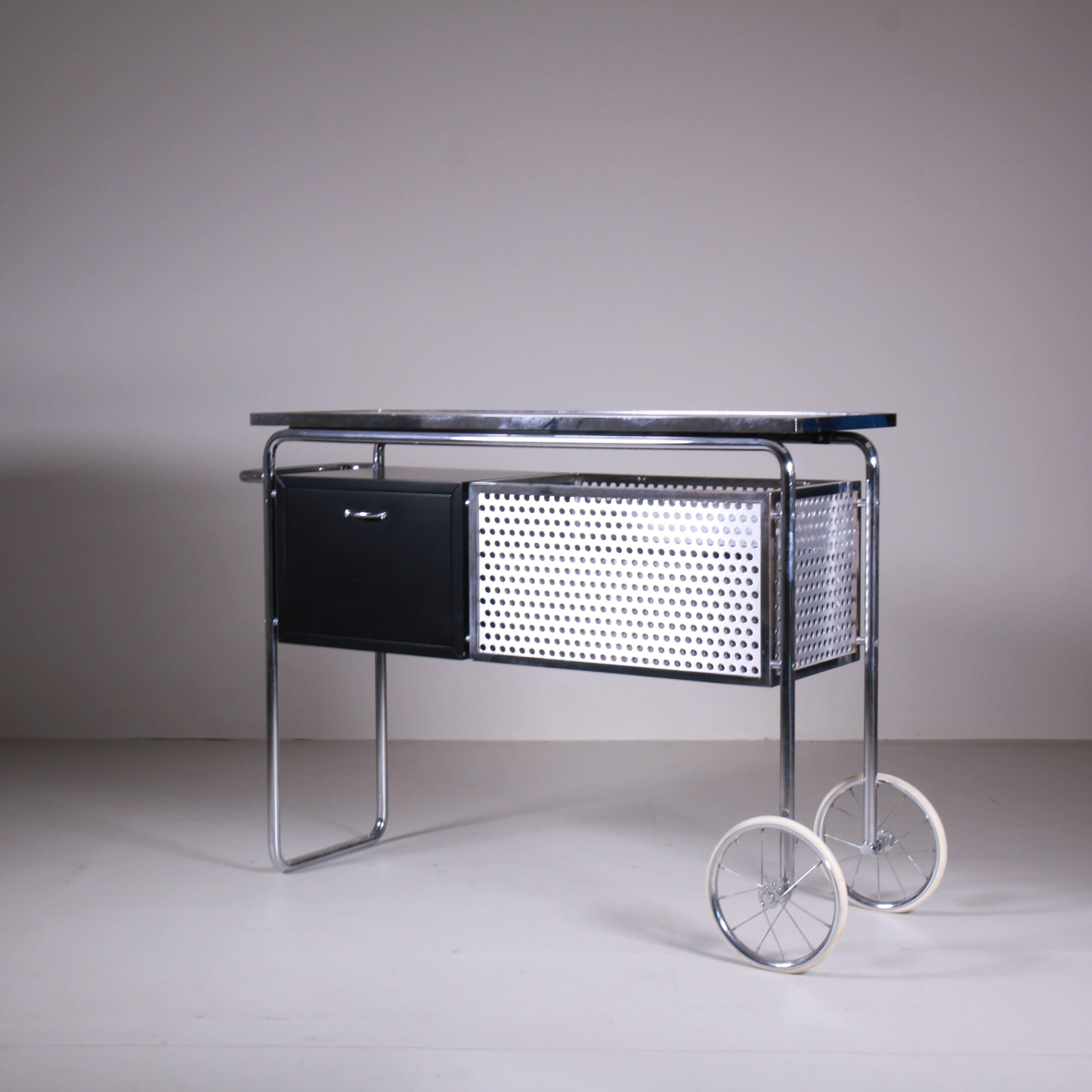 Italian Carrello Bar AR1, Alfred Roth, MisuraEmme