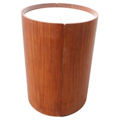 Carrello bar in legno e Laminato Bianco Eugenio Gerli Tecno 1960s