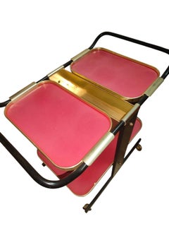 Food bar cart designed by Ico Parisi for MB Italia, 1970s