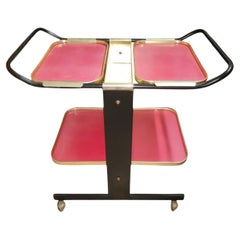 Food bar cart designed by Ico Parisi for MB Italia, 1970s