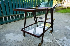 Carrello bar scultura attribuito a Ico Parisi per De Baggis