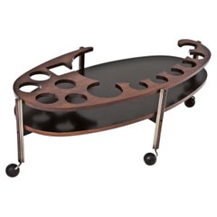 "Idra" Bottle Rack Cart, Ico Parisi for Stildomus, 1960