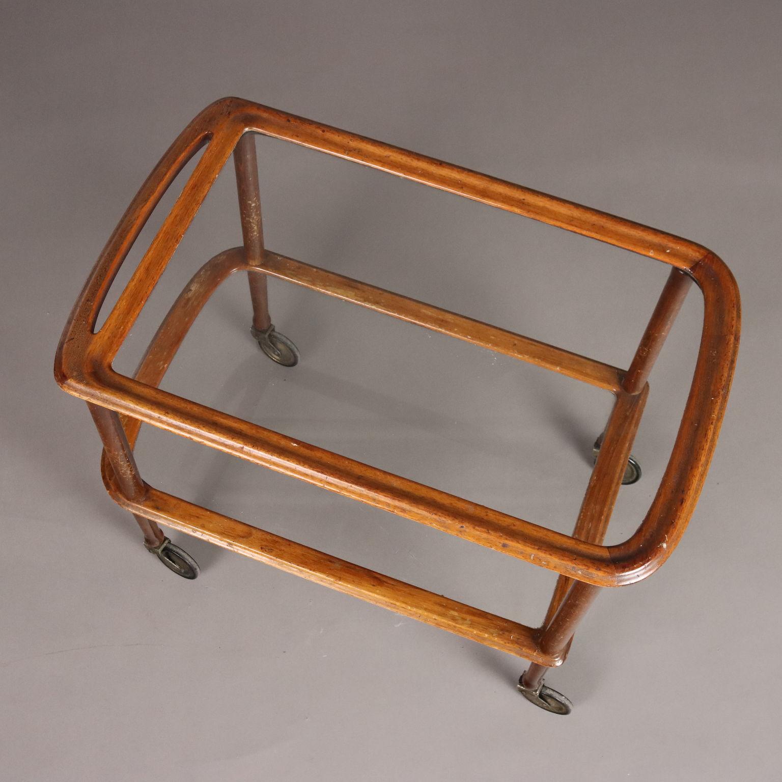 Mid-Century Modern Service Trolley from the 50s-60s For Sale