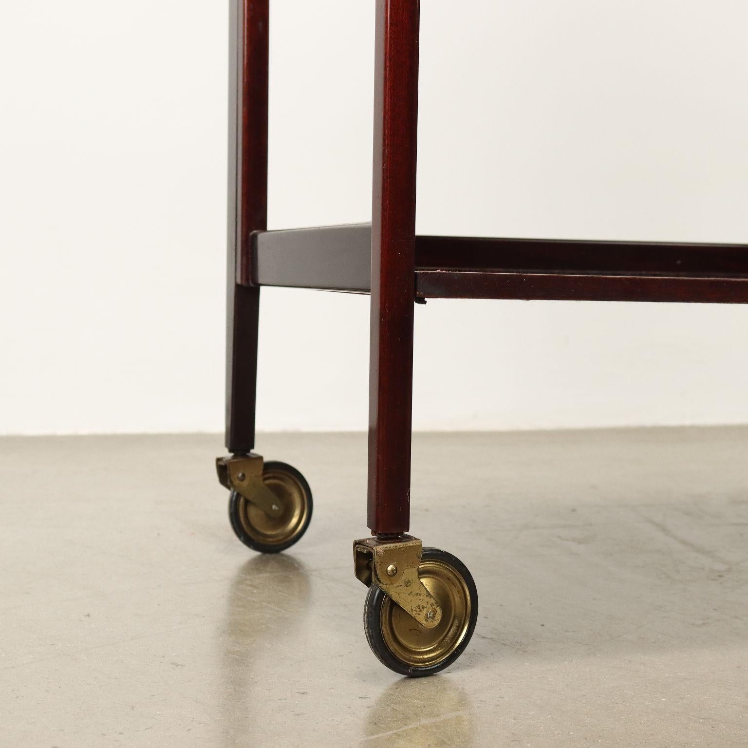 Hêtre Chariot de service vintage 50s-60s en vente