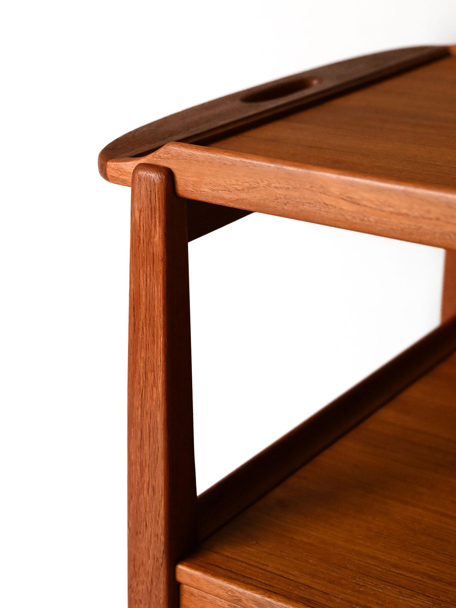 Teck Chariot scandinave vintage modèle Julius en vente